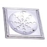 Ralo Metal Nobre Inox Para Grelha Quadrado 15x15 Com Caixilho - 1