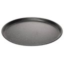 Ver imagem 1 de Forma Assadeira Antiaderente Redonda em Aço Carbono Granilite Preta Pizza 32x32cm Lyor