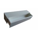 Ver imagem 5 de Aparador Suspenso Mdf Gaveta Deslizante Cinza Claro 60x20x10