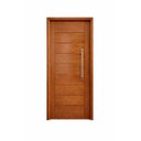 Ver imagem 2 de Porta Pivotante de Madeira Angelim Maciça 2,44x1,18 com Puxador e Fechadura