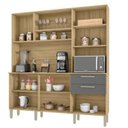 Ver imagem 2 de Armário de Cozinha 6 Portas 2 Gavetas Ferrara 