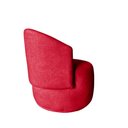 Ver imagem 2 de Kit 2 Poltronas Decorativa Beatriz Orgânica Suede Vermelho