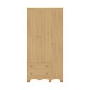Ver imagem 3 de Guarda-roupa Infantil 92cm 3 Portas e 2 Gavetas Dengo Multimóveis Mp4437 Madeirado Madeirado