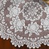 Centro para Mesa Interlar Renda Rose Redonda Gardenia 75 Ø Branco - 2