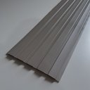 Ver imagem 2 de Painel Ripado Versátil 270x27cm: 01 Unid. (0,73m²) Polietileno - Talatto Painéis - Cinza