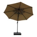 Ver imagem 4 de Ombrelone Lateral 300cm x 260cm Belize Preto/Fendi