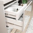 Ver imagem 4 de Gabinete de Banheiro 70cm sem Cuba e Lavatório Ref 710 Cewal - Branco/portoro