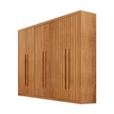 Ver imagem 2 de Guarda Roupa Casal Toronto 100 Mdf 6 Portas e 2 Gavetas Moderna Mobília