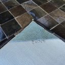 Ver imagem 3 de Tapete de Couro Marrom Café 2,50x3,00 com Borda Peça 10x10cm