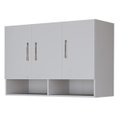 Ver imagem 1 de Armário Suspenso 3 Portas – Amplo Espaço com Nicho Inferior