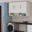 Ver imagem 3 de Armário Suspenso 3 Portas – Amplo Espaço com Nicho Inferior