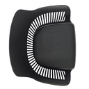 Ver imagem 4 de Cadeira Marcela com Assento Estofado em Linho Preta