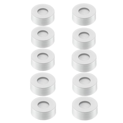 Kit10 Spot Led Redondo Sobrepor Embutir P/ Móveis Nichos:branco Frio/branco
