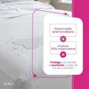 Ver imagem 3 de Kit 2 Protetores de Colchão 100% Impermeável em Malha Solteiro, Casal, Queen e King Branco Casa Dona