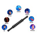 Ver imagem 3 de Bastao Massageador Liberacao Miofascial Corporal Massagem Alivio Tensao Pilates Yoga Foam Roller Rol