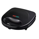 Ver imagem 2 de Grill e Sanduicheira 2 Sanduiches Elétrica Com Alça Gourmet Antiaderente Bak 110v