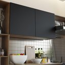 Ver mais imagens de Armário de Cozinha Compacta 180cm Rustic/Preto Easy Madesa