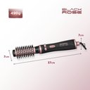 Ver imagem 4 de Escova Rotativa Mondial Black Rose Bivolt 1200w Preto Rosa Erb-01