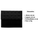 Ver mais imagens de Cabeceira Cama Box Estofada King 195 Cm Ananda Suede:preto