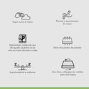 Ver mais imagens de Colchão Queen Unique D33 Duoface 20x158x198cm Paropas by Ecosono