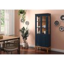 Ver imagem 4 de Cristaleira 2 Portas - Azul Petróleo