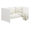 Ver imagem 4 de Berço Evolution 4 em 1 Branco Fosco com Colchão para Mini Berço - Reller Móveis Branco Fosco