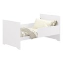 Ver imagem 5 de Berço Evolution 4 em 1 Branco Fosco com Colchão para Mini Berço - Reller Móveis Branco Fosco
