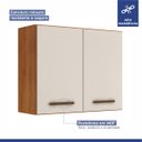 Ver imagem 6 de Cozinha Modulada 12 Portas 3 Gavetas Atenas Kaiki Móveis:Nature/Off