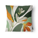 Ver imagem 3 de Kit 3 Capas de Almofada 43x43cm Microfibra Floral Botânico Natural
