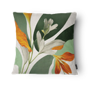 Ver imagem 3 de Kit 3 Capas de Almofada 43x43cm Microfibra Floral Botânico Natural