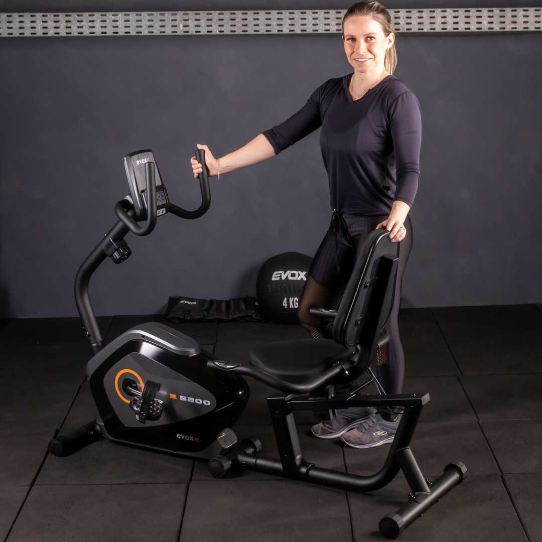 Bicicleta Ergométrica Horizontal R5200 | Evox Fitness - 8