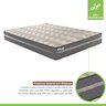 Colchão Queen Unique D45 Plus Duoface 18x158x198cm Paropas by Ecosono - 4