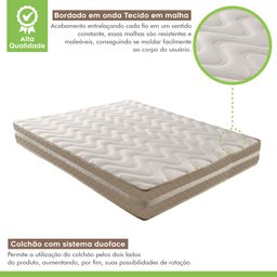 Colchão Queen Quality D33 Duoface 26x158x198cm  - 3