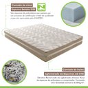 Ver imagem 5 de Colchão Queen Quality D33 Duoface 26x158x198cm Paropas by Ecosono