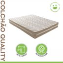 Ver imagem 2 de Colchão Queen Quality D33 Duoface 26x158x198cm Paropas By Ecosono Prata/Rustico