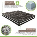 Ver imagem 5 de Colchão Queen Quality D33 Duoface 26x158x198cm Paropas by Ecosono