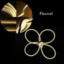 Ver imagem 4 de Kit Fita Tira Mangueira Flexível De Led Neon 5M Com Luz Branco Quente Para Corte De 2,5Cm Com Fonte 