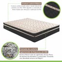 Ver imagem 5 de Colchão Super King Molas Extrapedic Íris 28x193x203cm Paropas by Ecosono