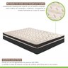 Colchão Super King Molas Extrapedic Íris 28x193x203cm Paropas by Ecosono - 3