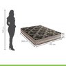 Colchão Super King Molas Ensacadas Galaxy 26x193x203cm Paropas by Ecosono - 6