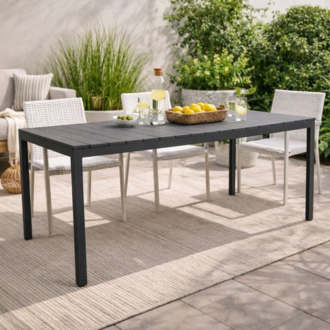 Mesa para Jardim 150x90cm Grumari