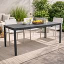 Ver imagem 1 de Mesa para Jardim 150x90cm Grumari Cinza/Grafite