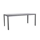 Ver imagem 2 de Mesa para Jardim 150x90cm Grumari Cinza/Grafite