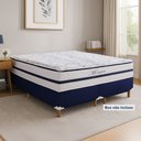 Ver imagem 3 de Colchão Super King Molas Ensacadas Mônaco 32x193x203cm Paropas By Ecosono Branco/Azul