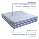 Ver imagem 5 de Colchão Super King Molas Ensacadas Samambaia 30x193x203cm Paropas by Ecosono