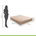 Ver imagem 6 de Colchão Super King Molas Ensacadas Júlia 28x193x203cm Paropas by Ecosono