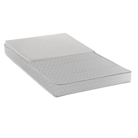 Colchão Berço Unique D18 Duoface Manta Antirefluxo 10x70x130cm Paropas By Ecosono Branco/Multiflex