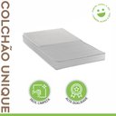 Ver imagem 2 de Colchão Berço Unique D18 Duoface Manta Antirefluxo 10x70x130cm Paropas By Ecosono Branco/Multiflex