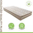 Ver imagem 3 de Colchão Solteiro Quality Plus Duoface 20x88x188cm Paropas By Ecosono Bege/Rustico