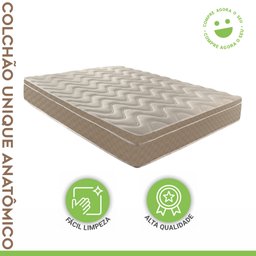 Colchão Casal Unique Anatômico D28 25x138x188cm  - 2